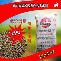 Rabbit grain rabbit feed Rex rabbit hair rabbit meat rabbit mother rabbit feed pet rabbit grain 40kg80kg Huaxin Hebei Huaxin