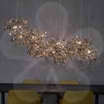 European designer Argent hotel front desk lamps creative clothing store window lights