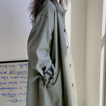 Exclusive high-end custom-made small crowddesigner Senior Sensation Coved-in Wind Clothes in Long Early Spring jacket 2022 new women