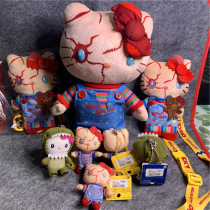 Universal Studios Japan Halloween hello Kitty ghost baby chucky pendant doll mobile phone case kit