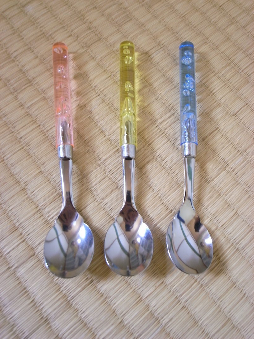 Made in Japan Childrens tableware stainless steel sewer soup spoon