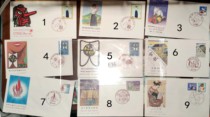 Japan commemorative postmark first day stamp landscape stamp-F14
