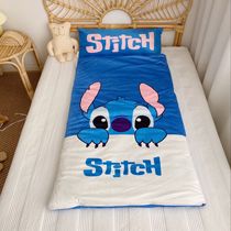 Autumn and winter childrens kindergarten nap anti-kicking by cartoon Stirtzai baby sleeping bag cotton thick warm artifact