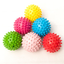 0-3 0-3-year-old baby early to teach toy baby hand grip with soft leather ball touch ball Popo ball Inotte colorful massage ball