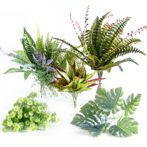 Persian Grass Simulation Flowers High Branches Flower Arrangement Branches Plant Wall Construction Decoration Nordic Wind Bionic False Green Plant Single Branches