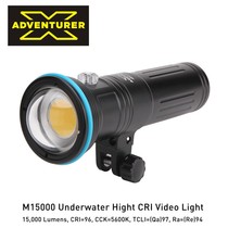 X-ADVENTURER Explorer M15000 Film and TV Level High-display Diving Photography Video Lamp Wide-angle Flow