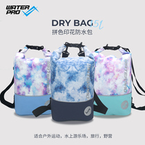 WATERPRO 15L BRAND NEW COLLAGE Add waterproof diaphragm waterproof bag Single shoulder handheld bucket bag Drift Bag beach