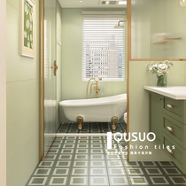 Fun-style toilet tiles Art retro small flower brick Moroccan kitchen toilet floor tiles Bathroom Wall Brick