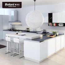 Boloni custom kitchen cabinet gold Oslo deposit details to the store for consultation
