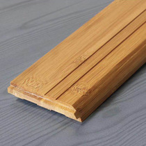 Bamboo flooring Household indoor carbonized bamboo skirting line