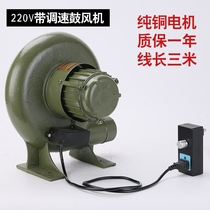 Minfeng cast iron blower 220V stove blower Household small blower barbecue combustion large stove fan