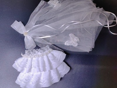 taobao agent Genuine cotton white small princess costume, set, lace doll, 20cm, tutu skirt