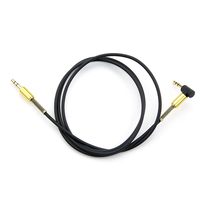 1 m gold-plated head male-to-male video cable 3 5 car audio cable audio cable audio cable double-headed connection elbow
