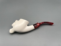 Turkish master F YAVUZ Fernan Yavuz entry-level raw stone meerschaum pipe Z97