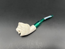 Brand New Turkish Master SEBECI Hand Carved Mini Meerschaum Pipe B48