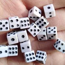 8mm mini dice bar small dice black and white right angle small color super small plastic dice