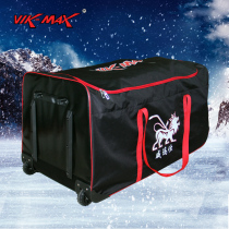 Professional goalkeeper protector trolley case with wheels extra large hand pull box capacity extra large bottom waterproof