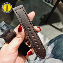 MTM Leather Strap Watch Universal Strap Italian Genuine Leather Tactical Strap