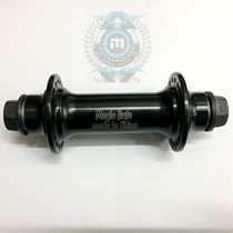 Magic Flute BMX Performance Car Bearing Shaft Nail Front Hub 36 holes 10MM Shaft Anode Black