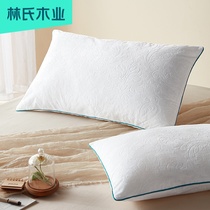 Lin's Wood Pillow Pillow Pillow Single and Double Home Hotel High Rebound Crystal Fleece Pillow Helps Sleep CSB041