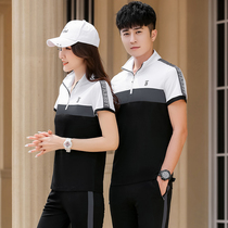 361 Summer Clothes Lovers Sportswear Suit Women Jordan Fashion Ice Silk Short Sleeve Long Pants Casual Mens Two Sets
