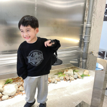 Boy necropolis for spring and autumn Childrens spring clothes 2022 new male baby blouses Spring style childrens clothes for childrens tidal wave