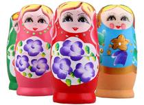 1-6 1-6-year-old baby Mengs parenting course Russia 5-story set to the Orient Love baby Early teaching children Puzzle Playing Aids