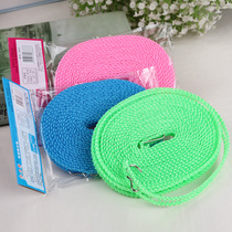 5 m non-slip clothesline drying rope for outdoor travel portable clothesline windproof products drying clothes rope