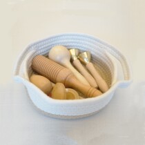 Montessori Montessori teaching aids baby children hand cracker combination set six sand hammer egg bells