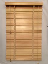 Wood color solid wood blinds Balcony bedroom blackout curtains Study bathroom curtains Sunscreen