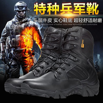 Delta boots Mens special forces desert boots Tactical boots High-top zipper combat boots summer breathable hiking shoes Hiking shoes
