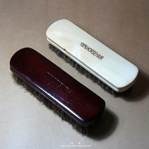 Stubborn horse hair brush brush brush dyeing polishing clean leather oil Red Wing redwing care