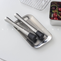 Creative Stainless Steel Crushed Ice Bar Fruit Mashing Stick Mashed Stick Milk Tea Shop Versatile Press Juice Rod to Blend The Ice Cream Bar