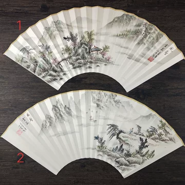 折扇水墨画-折扇水墨画促销价格、折扇水墨画品牌- 淘宝