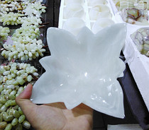 Pakistan imported special natural jade fruit plate gift first big special new package freight