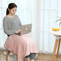 Japan USB heating blanket electric blanket cover leg heating cushion heating cushion office heating knee pad warming artifact