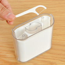 Japanese dental floss family ultra-fine toothpick thread automatic box portable portable children adult dental floss stick large package