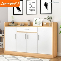 Shoe cabinet home door large capacity economical porch cabinet multifunctional simple modern hall cabinet imitation solid wood shoe cabinet