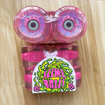 US imported slimeLED flash wheel long plate glow luminous wheel luminous wheel luminous skateboard spontaneously displayed