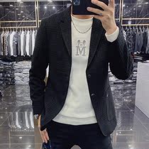 2021 autumn and winter New European products high-end business suit casual Korean fashion suit mens slim fashion coat