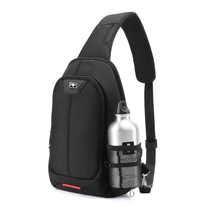 Swiss Sergeant knife chest bag men large capacity multifunctional men outdoor backpack sports leisure shoulder bag shoulder bag
