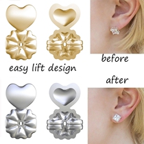 Hypoallergenic adjustable earrings earrings support aids earplugs anti-drop lifters earlobes fixed earbone buckles high-grade