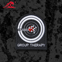 Wave Junge Target Target Second-generation Magic Badge Morale Badge Magic Stick Embroidery Zhang