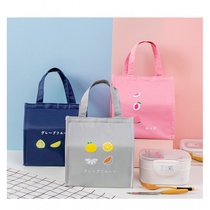 New fashion simple large capacity fresh fruit colorful picnic insulation bag Lunch bag Lunch box bag