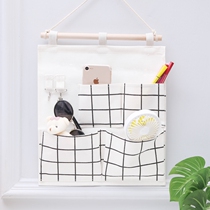 New hanging wall storage bag storage wall hanging bag hanging wall hanging bag bedside small jewelry
