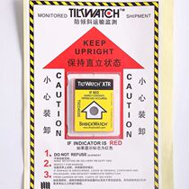 TILTWATCH80 degree anti-dumping logo shockproof anti-crash label anti-adhesive label adhesive sticker sticker