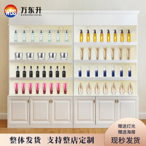 Cosmetics display cabinet display cabinet European-style mask cabinet Beauty salon product skin care product shelf glass cabinet customization