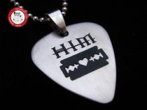 Woshion Watson GsuMusic titanium steel metal guitar plus-sheet HIM band Blade