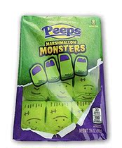 1 Pack Halloween Marshmallow Monster Peeps Candy