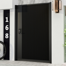 Stainless Steel Villa Doors Open doors Exterior Single Double Open Iron Art Courtyard Doors Electric Doors Countryside Garden Fence Doors